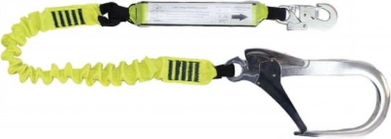 Elasticated Webbing Lanyard Alloy Hook