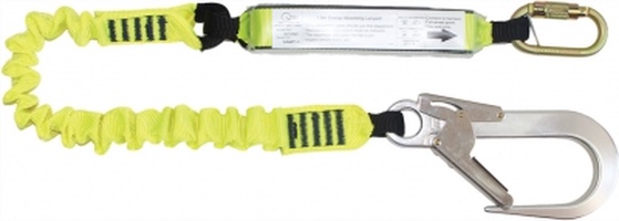 Elasticated Webbing Lanyard Alloy Hook