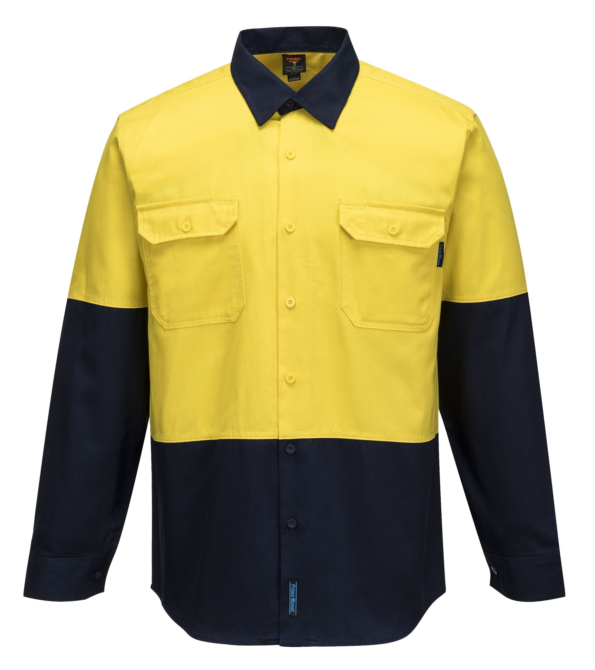 Two Toned Shirt Long Sleeves - Image 2