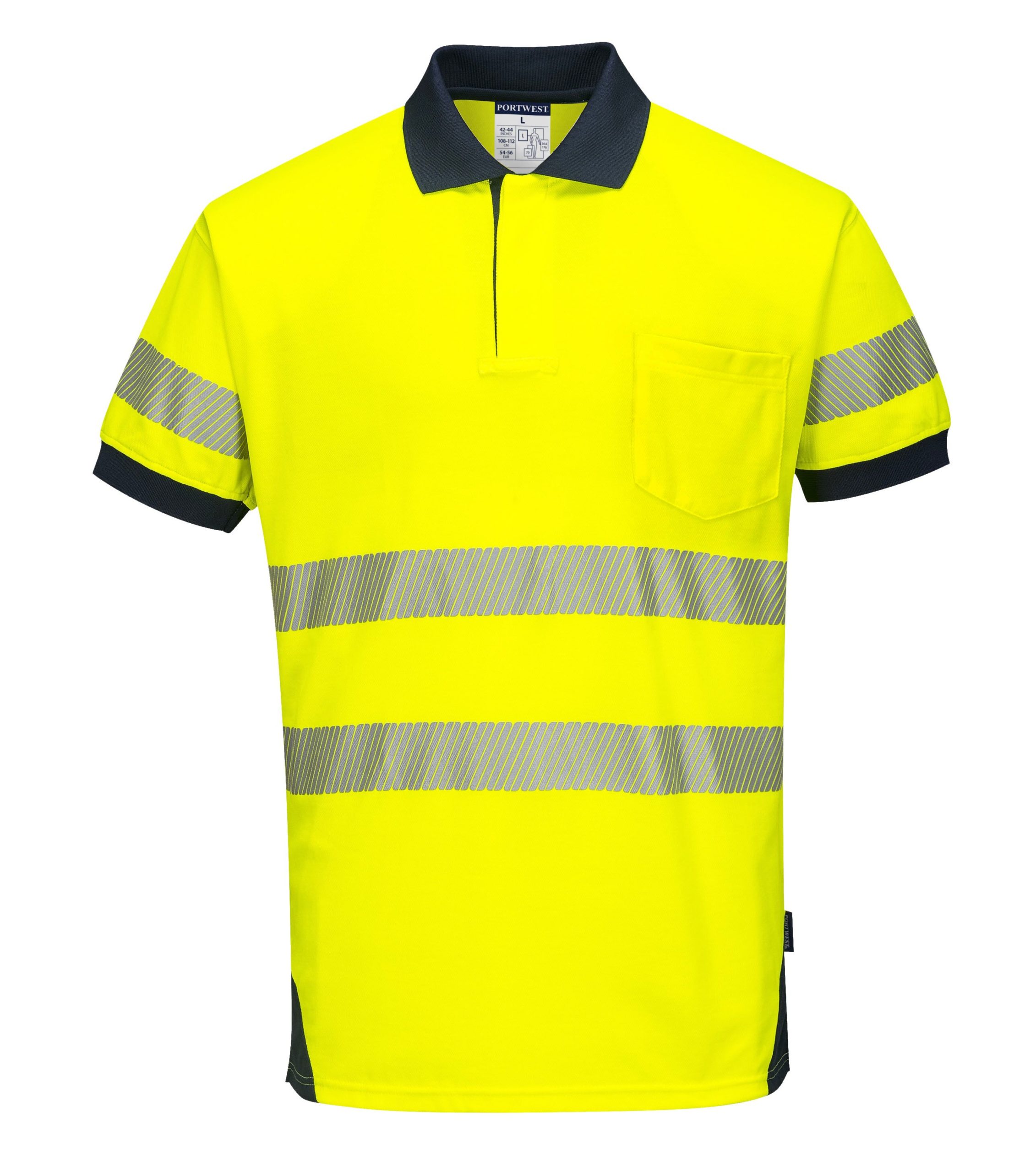 PW3 HI-VIS POLO SHIRT Short Sleeved - Image 2