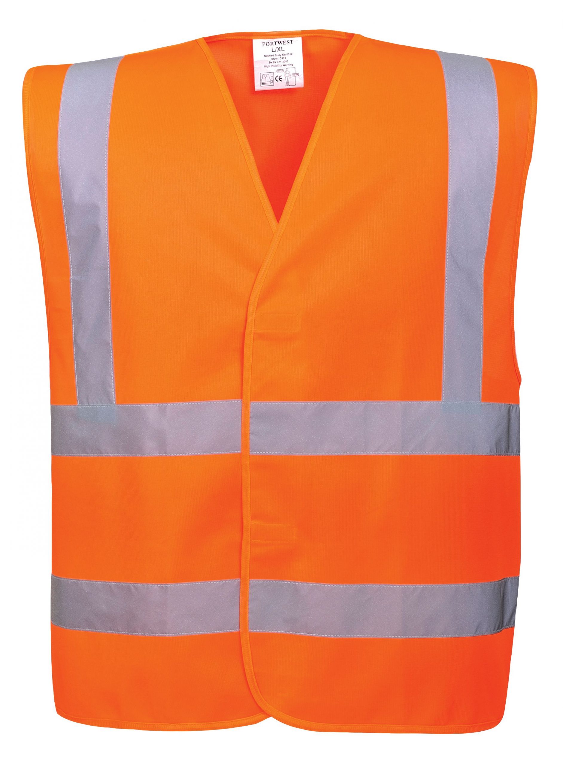 PORTWEST HI VIS VEST