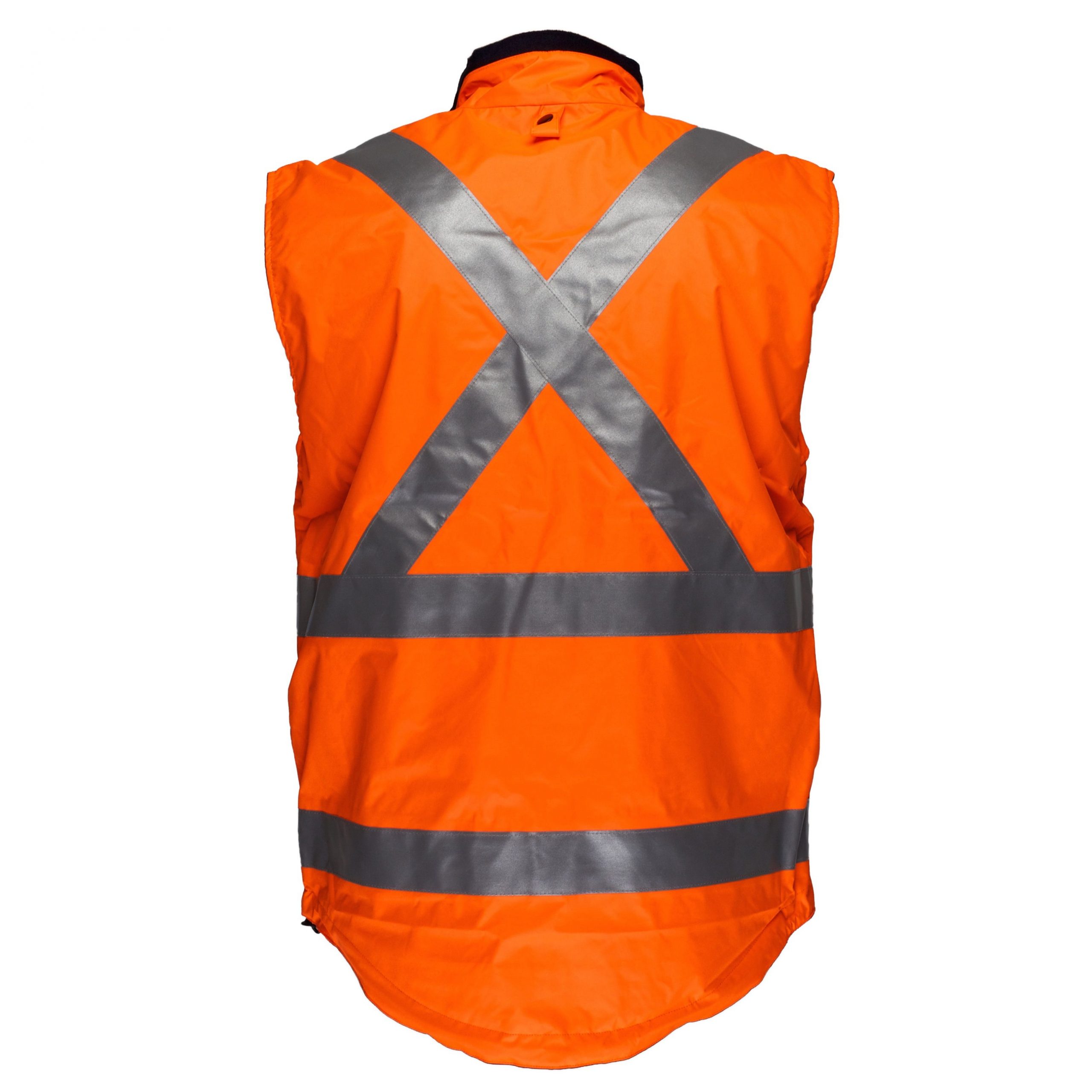 CROSS BACK POLAR FLEECE REVERSIBLE VEST - Image 2