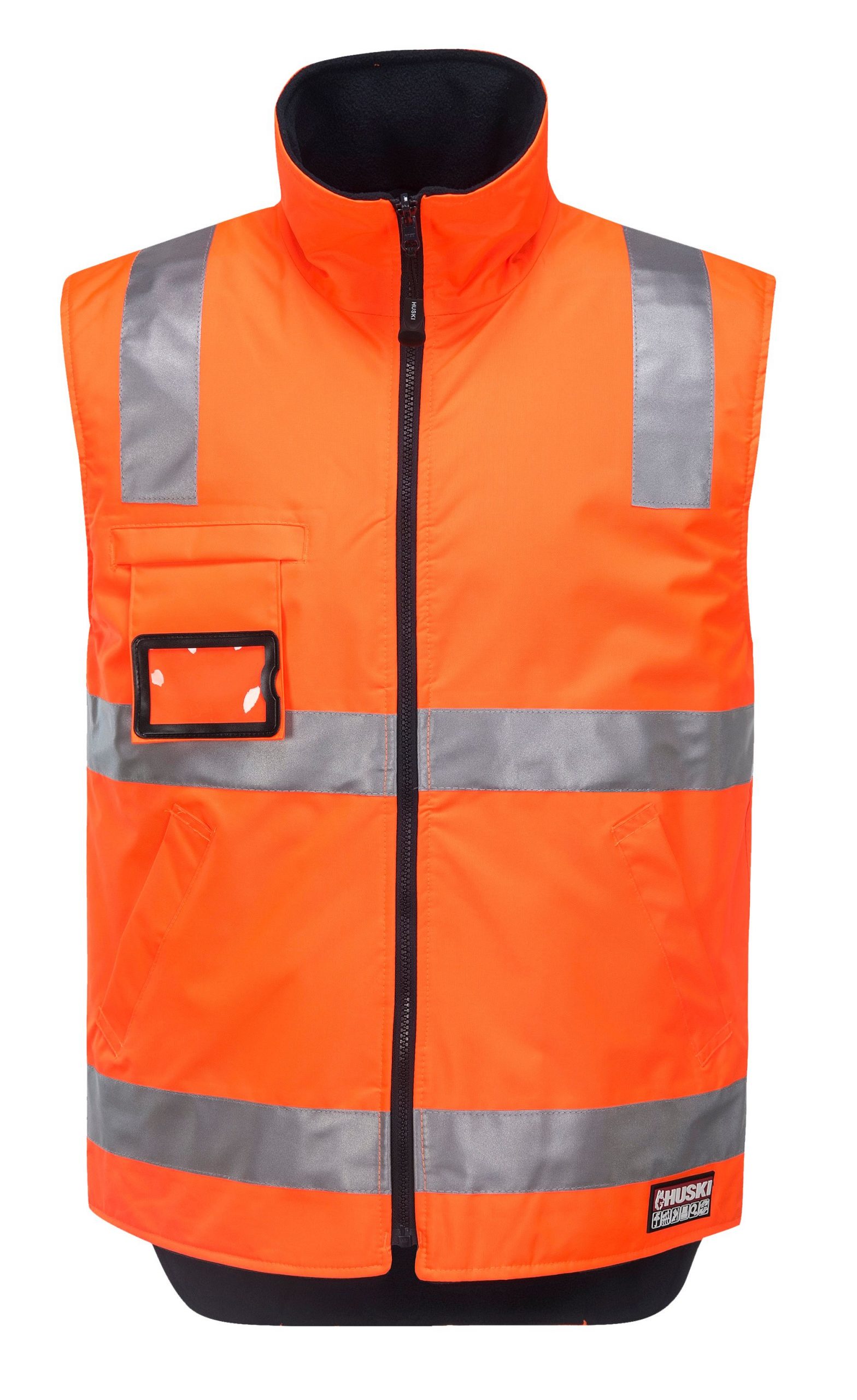 POLAR FLEECE REVERSIBLE TRAFFIC VEST by HUSKI - Image 2