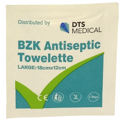 Antiseptic Wipes, Pack of 10 and Boxes of 50