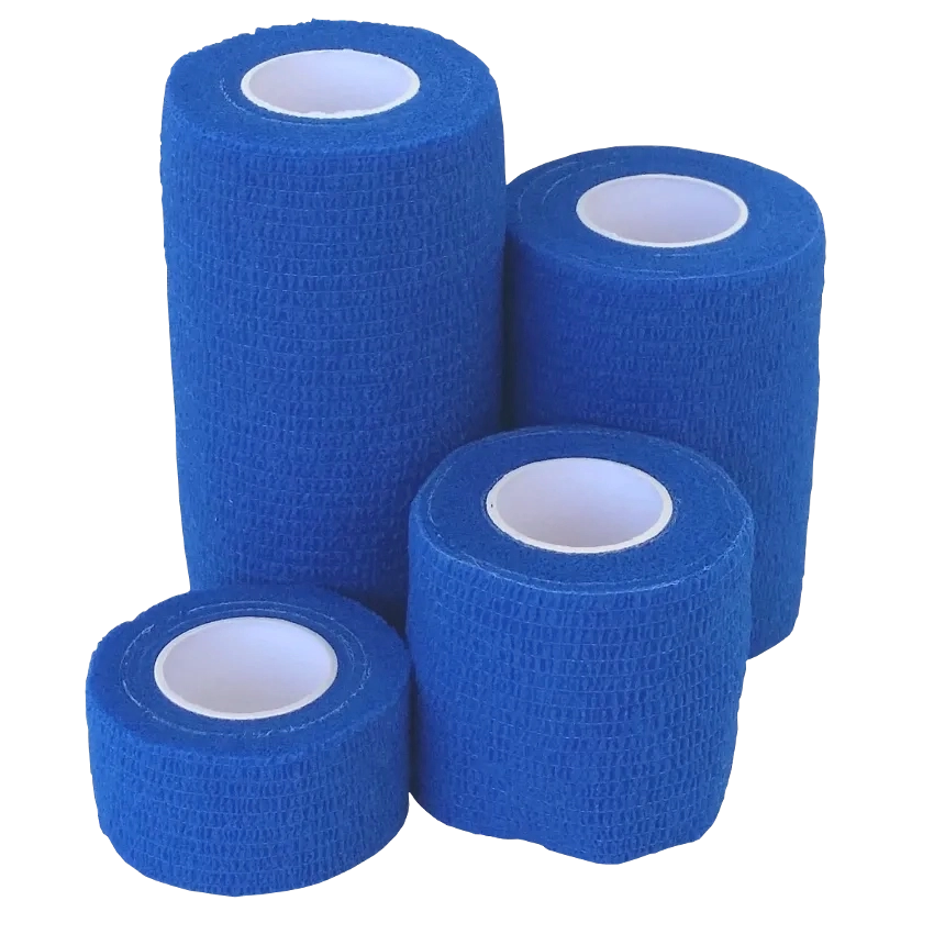 BLUE COHESIVE BANDAGE