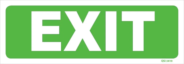 Exit Sign