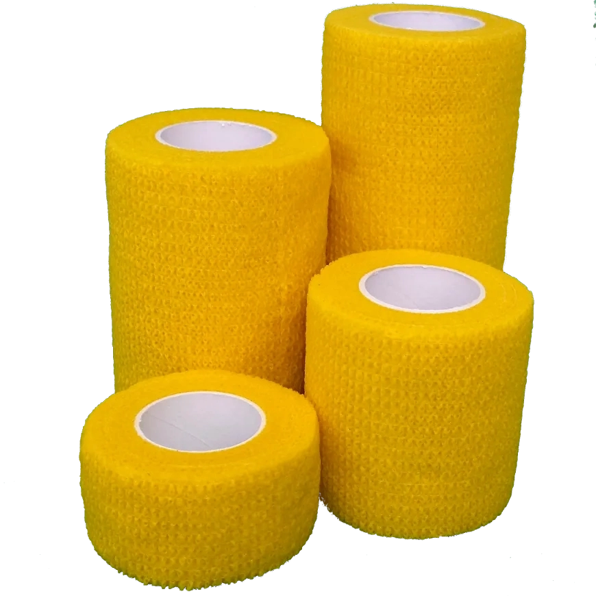 YELLOW COHESIVE BANDAGE