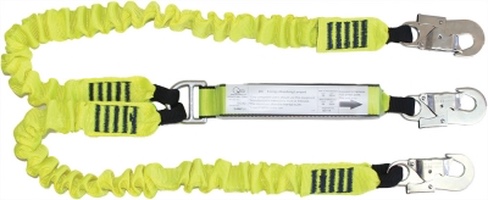 Elasticated Webbing Lanyard Double Leg