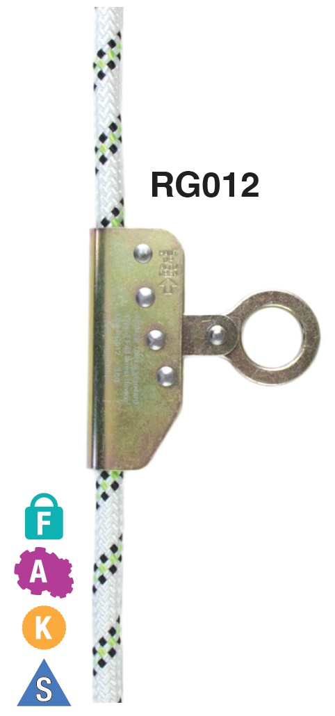 QSI Rope grab for 11mm to 12mm Kernmantle rope