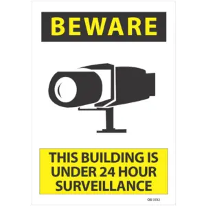 Beware Building Under 24 Hour Surveillance