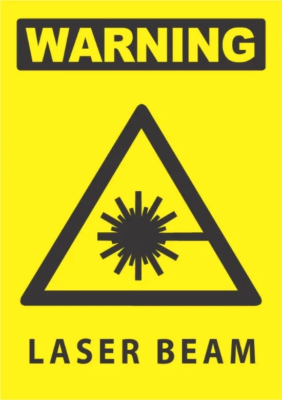 Warning Laser Beam