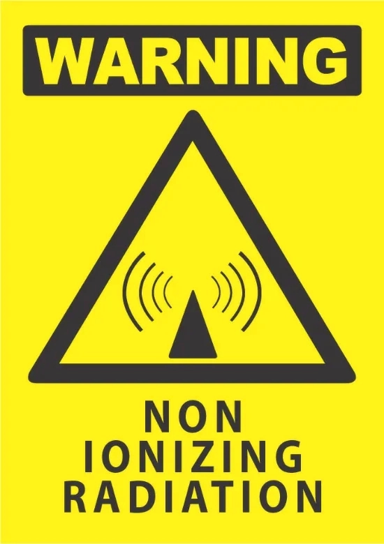 Warning Non Ionizing Radiation